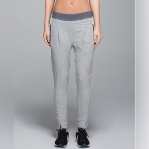 Lululemon All In Pant Heathered Meduim Grey/Slate/Heathered Light Grey